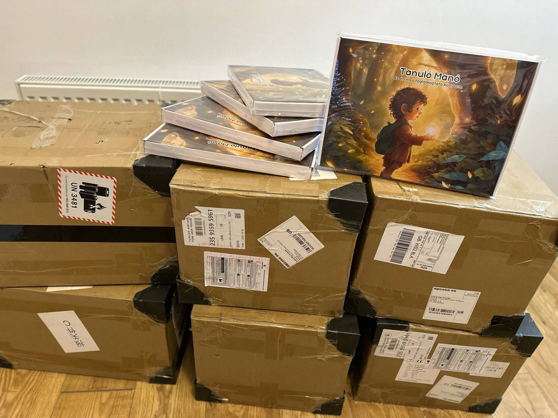 They're Here! The First Batch of Busy Books Has Arrived! 🎉
