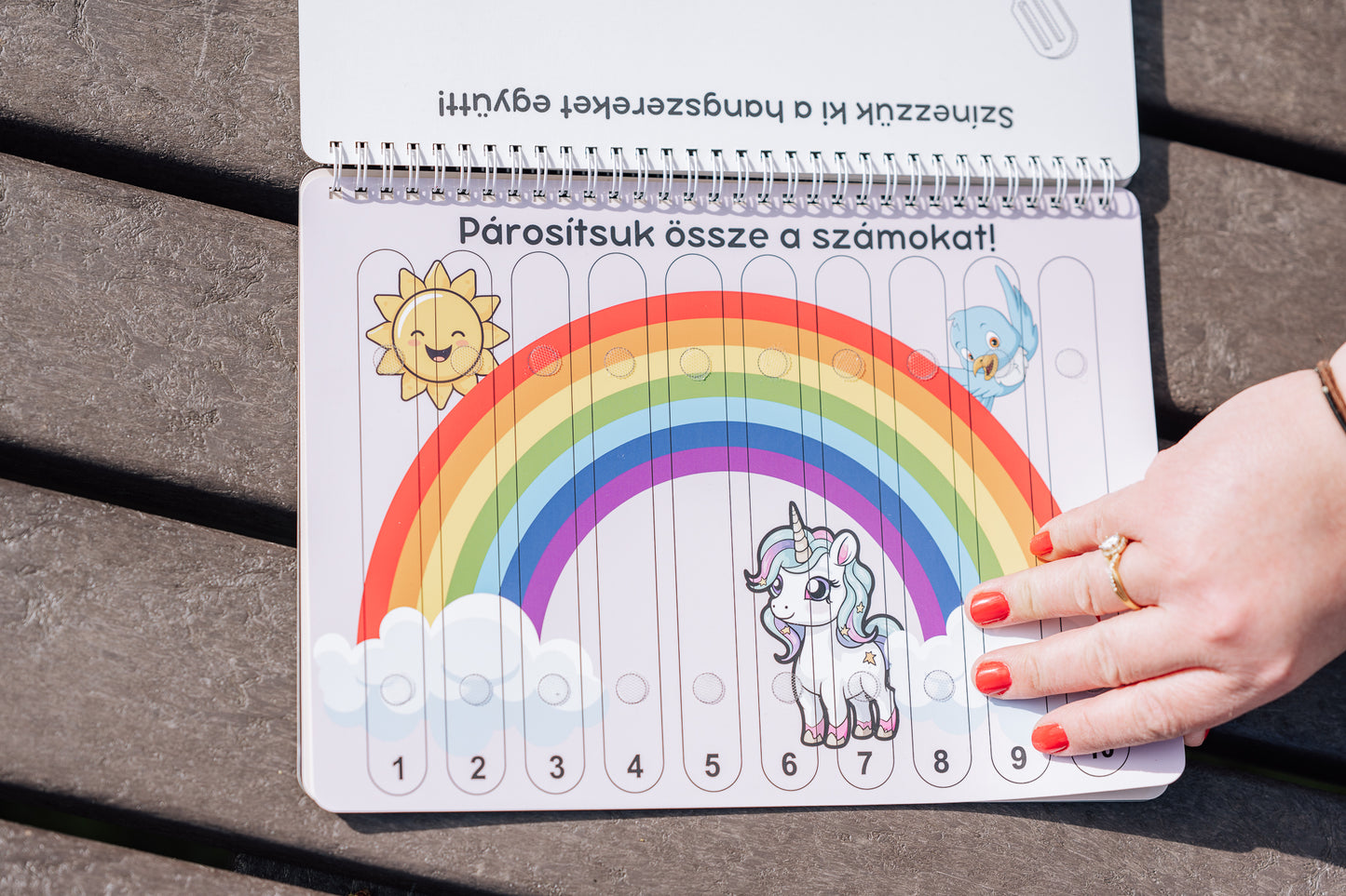 Tanuló Manó - Magyar Foglalkoztató Könyv (Hungarian Busy Book)